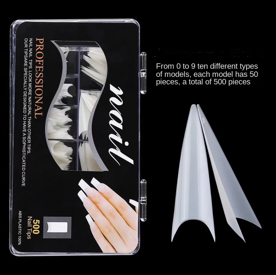 500Pcs Natural French Ghost Nail Pieces Acrylic Transparent Long Tip False Nail Tips, Clear natural
500Pcs Natural French Ghost Nail Pieces Acrylic Transparent Long Tip False Nail Tips, Clear natural