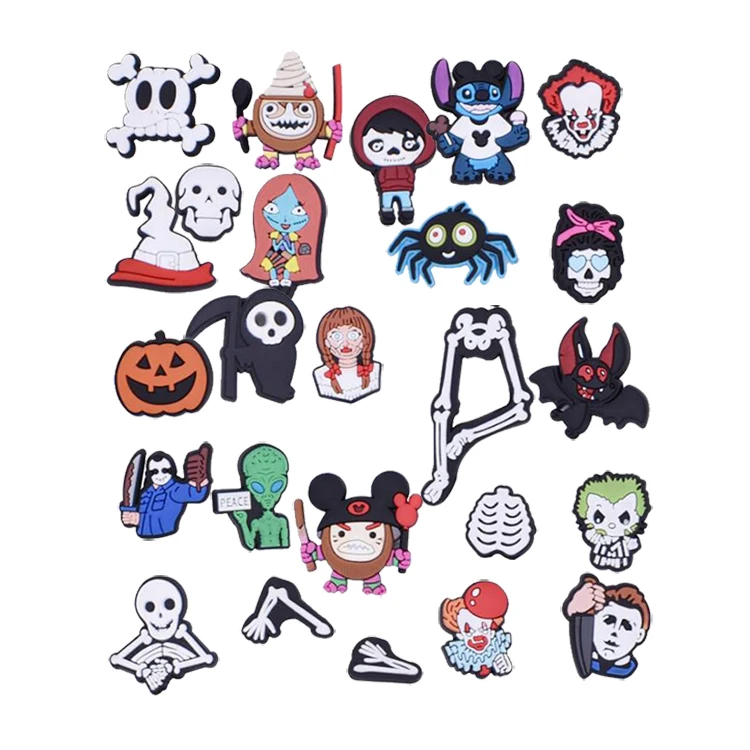 Designer Customized Halloween Soft Rubbers Croc Shoe Charms Christmas Series Ornaments Luxury Shoe Decorations, As pictures show
Designer Customized Halloween Soft Rubbers Croc Shoe Charms Christmas Series Ornaments Luxury Shoe Decorations, As pictures show