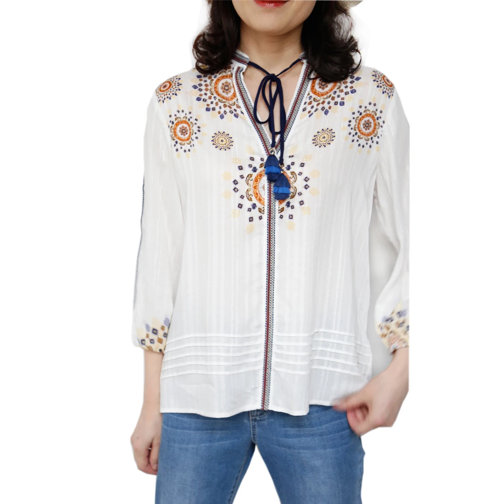 High Cost Effective Super Cute Two Colors White And Blue Ladies' Plus Size Blouses Tops, Blue/white
High Cost Effective Super Cute Two Colors White And Blue Ladies' Plus Size Blouses Tops, Blue/white