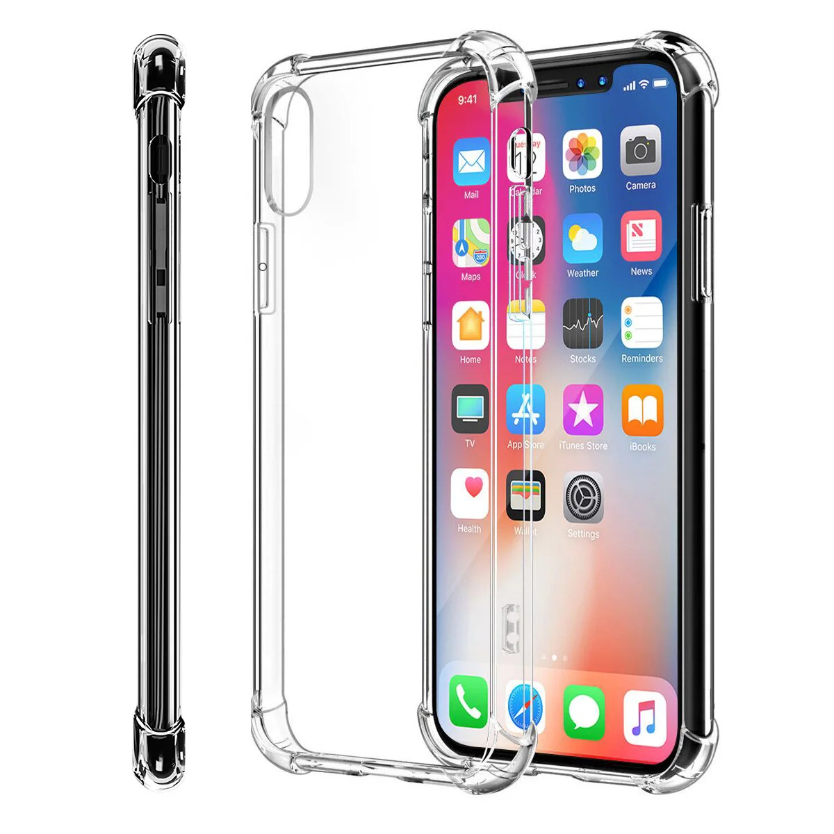 Anti-scratch Shockproof Ultra-Thin TPU Crystal Case for iPhone 12 11 Pro Max XR XS 7 8 Plus
Anti-scratch Shockproof Ultra-Thin TPU Crystal Case for iPhone 12 11 Pro Max XR XS 7 8 Plus