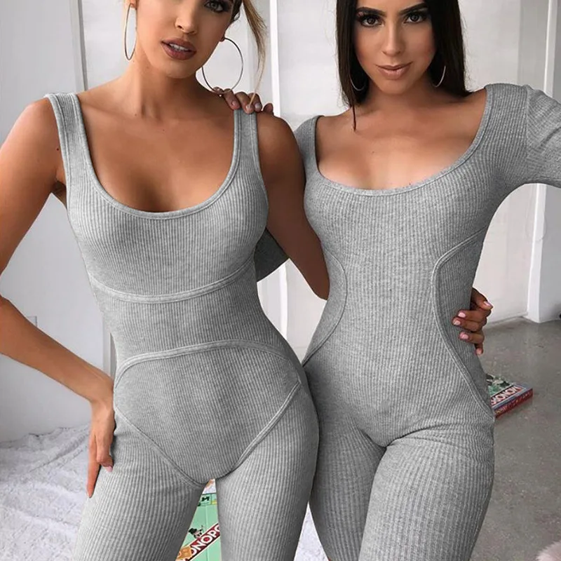 New Style Street Wear For Women Sports Rompers Jumpsuits Trendy Summer Sexy Stacked Pants Women Bodycon Activewear Overall, As photo
New Style Street Wear For Women Sports Rompers Jumpsuits Trendy Summer Sexy Stacked Pants Women Bodycon Activewear Overall, As photo
