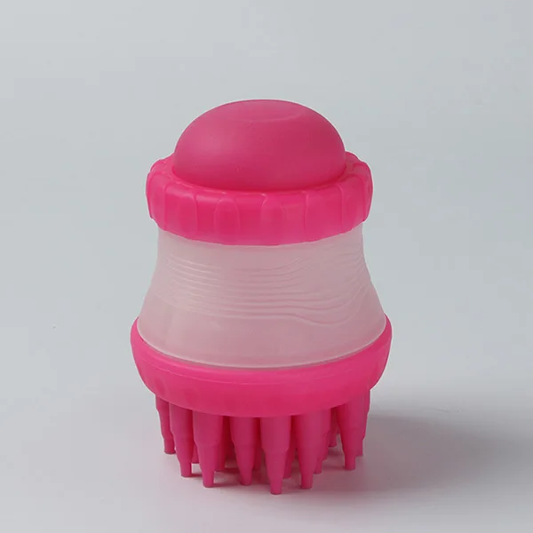 Soft Pet Dog Cat Bath & Massage Brush Pet Scrubber Shampoo Dispenser Silicone Brush Bristle Pet Cleaning Washer Device Bath, As photo
Soft Pet Dog Cat Bath & Massage Brush Pet Scrubber Shampoo Dispenser Silicone Brush Bristle Pet Cleaning Washer Device Bath, As photo