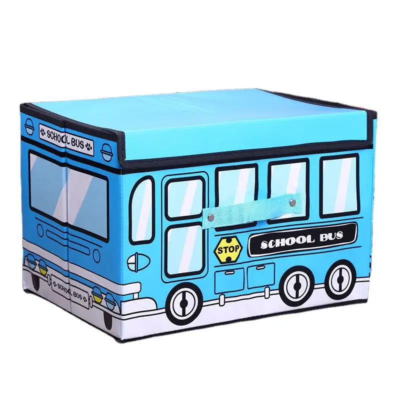 Cartoon Car Non-woven Waterproof Boxes with Lid Storage Box Children's Toys Clothes Foldable Home Organizer
Cartoon Car Non-woven Waterproof Boxes with Lid Storage Box Children's Toys Clothes Foldable Home Organizer