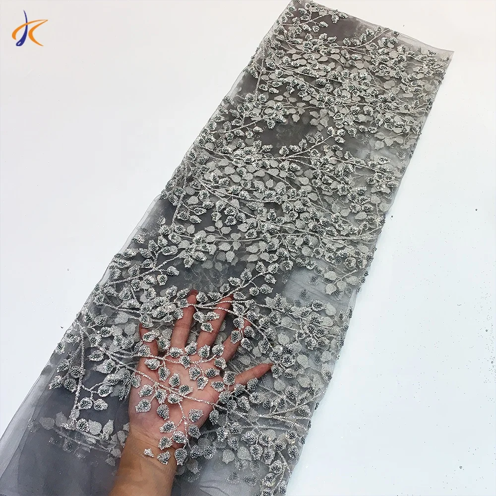 luxury flower beads mesh fabric French tulle glitter lace bridal white wedding dress, Customized color
luxury flower beads mesh fabric French tulle glitter lace bridal white wedding dress, Customized color