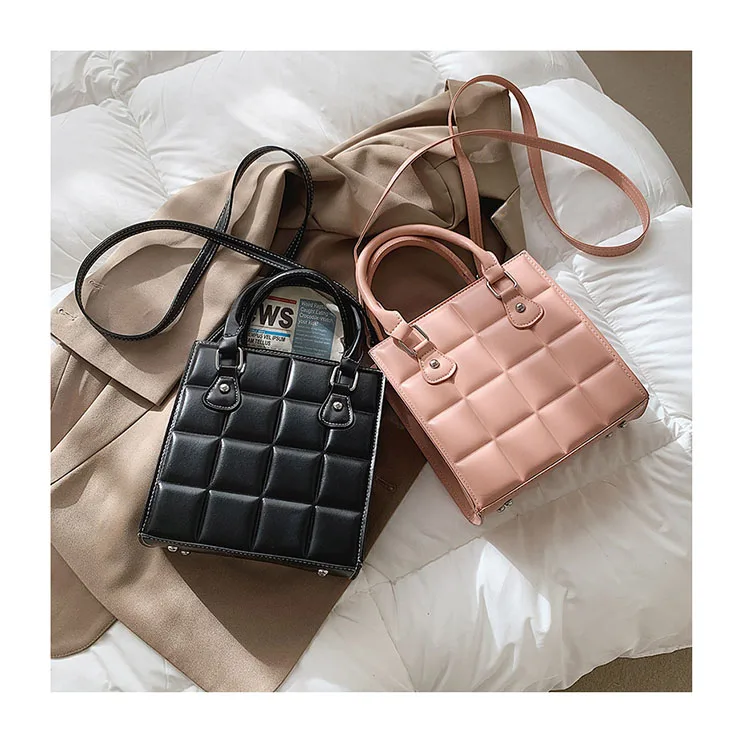 Textured Small Checkered Casual Tote Bags Female Solid Color PU Leather Crossbody Bags Women Plaid Handbags Fashion Shoulder Sac
Textured Small Checkered Casual Tote Bags Female Solid Color PU Leather Crossbody Bags Women Plaid Handbags Fashion Shoulder Sac