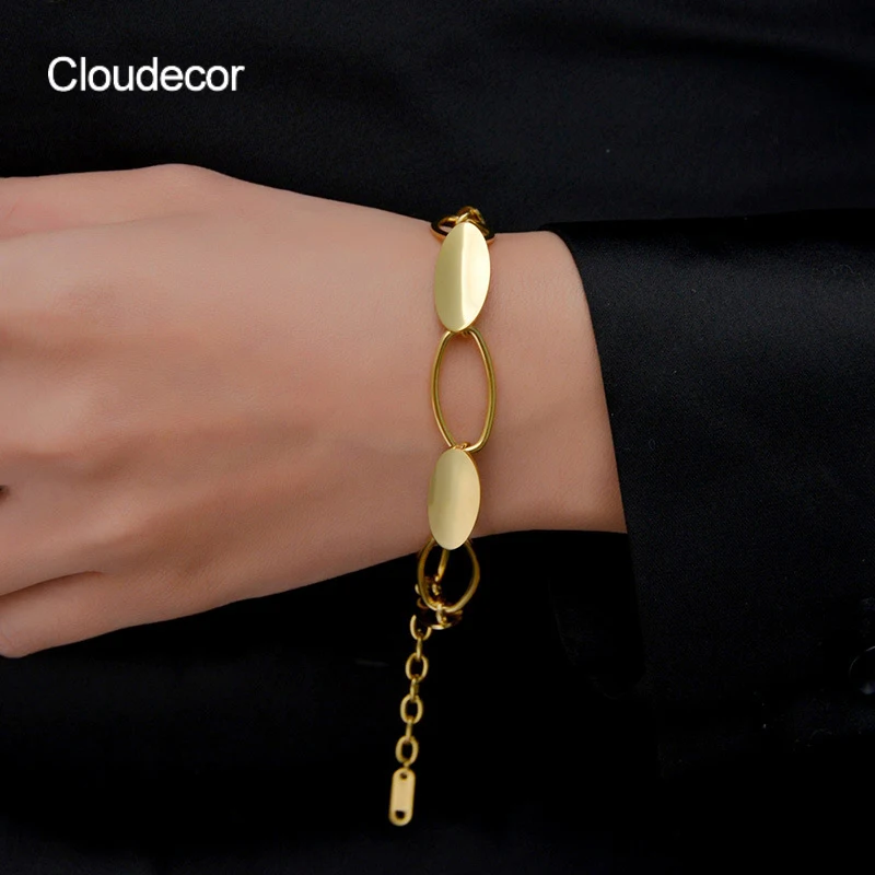 Stainless Gold Chunky Paperclip Chain Bracelet 2021 Trendy Jewelry 18k Real Gold Plated Jewelry Women Bracelets, Steel/gold/rose gold
Stainless Gold Chunky Paperclip Chain Bracelet 2021 Trendy Jewelry 18k Real Gold Plated Jewelry Women Bracelets, Steel/gold/rose gold