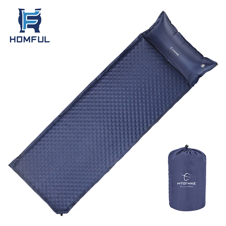 HOMFUL Inflatable Sleeping Pad Camping Mat foam sleeping pad air mattress Sleeping Cushion, Navy blue
HOMFUL Inflatable Sleeping Pad Camping Mat foam sleeping pad air mattress Sleeping Cushion, Navy blue