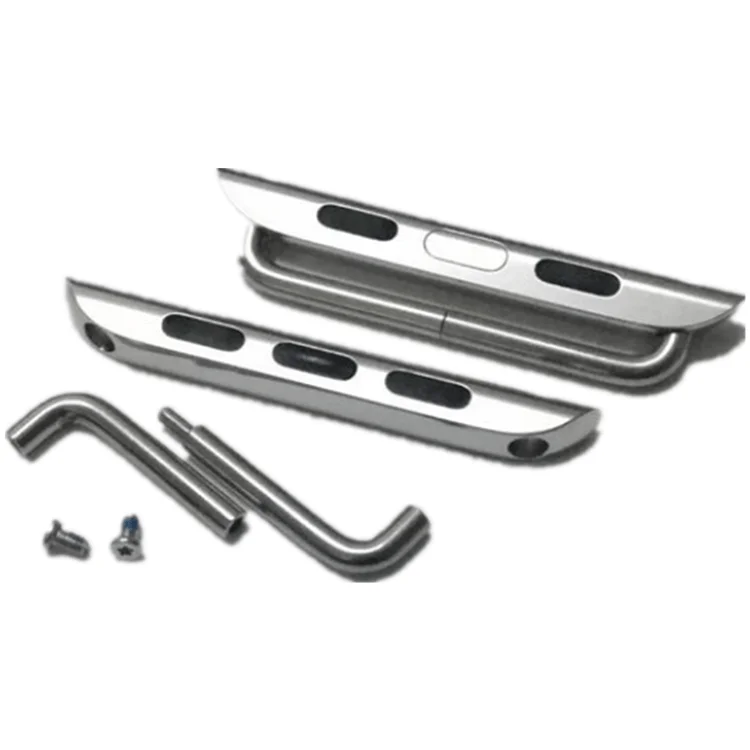 Apple Watch Band 6 SE 4 3 5 Strap Connector Adapter 42mm 38mm 44mm 40mm for Iwatch 6 SE 5 4 3 2 1 Stainless Steel Connector, Black/silver/gold/rose gold 
Apple Watch Band 6 SE 4 3 5 Strap Connector Adapter 42mm 38mm 44mm 40mm for Iwatch 6 SE 5 4 3 2 1 Stainless Steel Connector, Black/silver/gold/rose gold