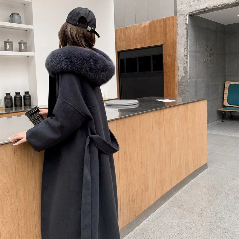 Warm Winter Wool Coat Women New Fashion Large Hooded Belt Free Style Coat High Quality Casual Sheep Wool Fur Coat, Many colors avaliable
Warm Winter Wool Coat Women New Fashion Large Hooded Belt Free Style Coat High Quality Casual Sheep Wool Fur Coat, Many colors avaliable
