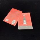 aluminum cosmetic sample sachet packaging 3 side sealed wholesale for shampoo