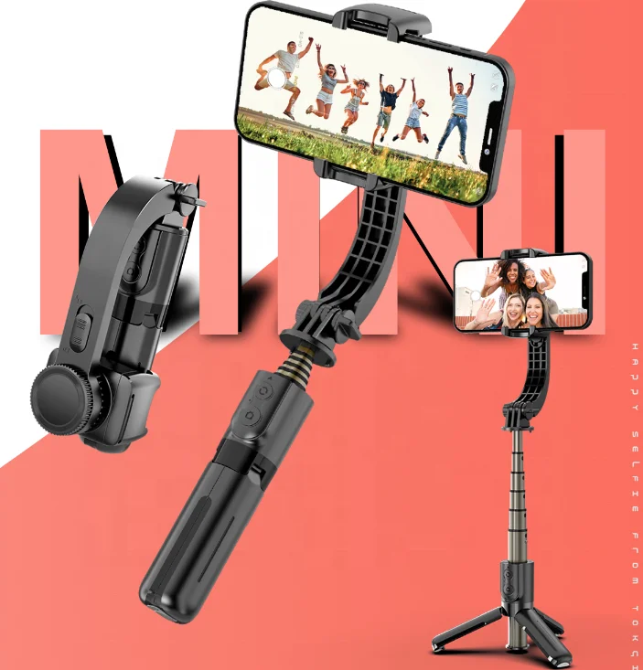 Biucam L08 Mini Stabilizer BT Tripod Selfie Stick with LED for Smartphone Outdoor Party Photo
Biucam L08 Mini Stabilizer BT Tripod Selfie Stick with LED for Smartphone Outdoor Party Photo
