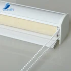 Cheap Roller Shades Slat Fabric Horizontal Print Shading Zebra Blinds