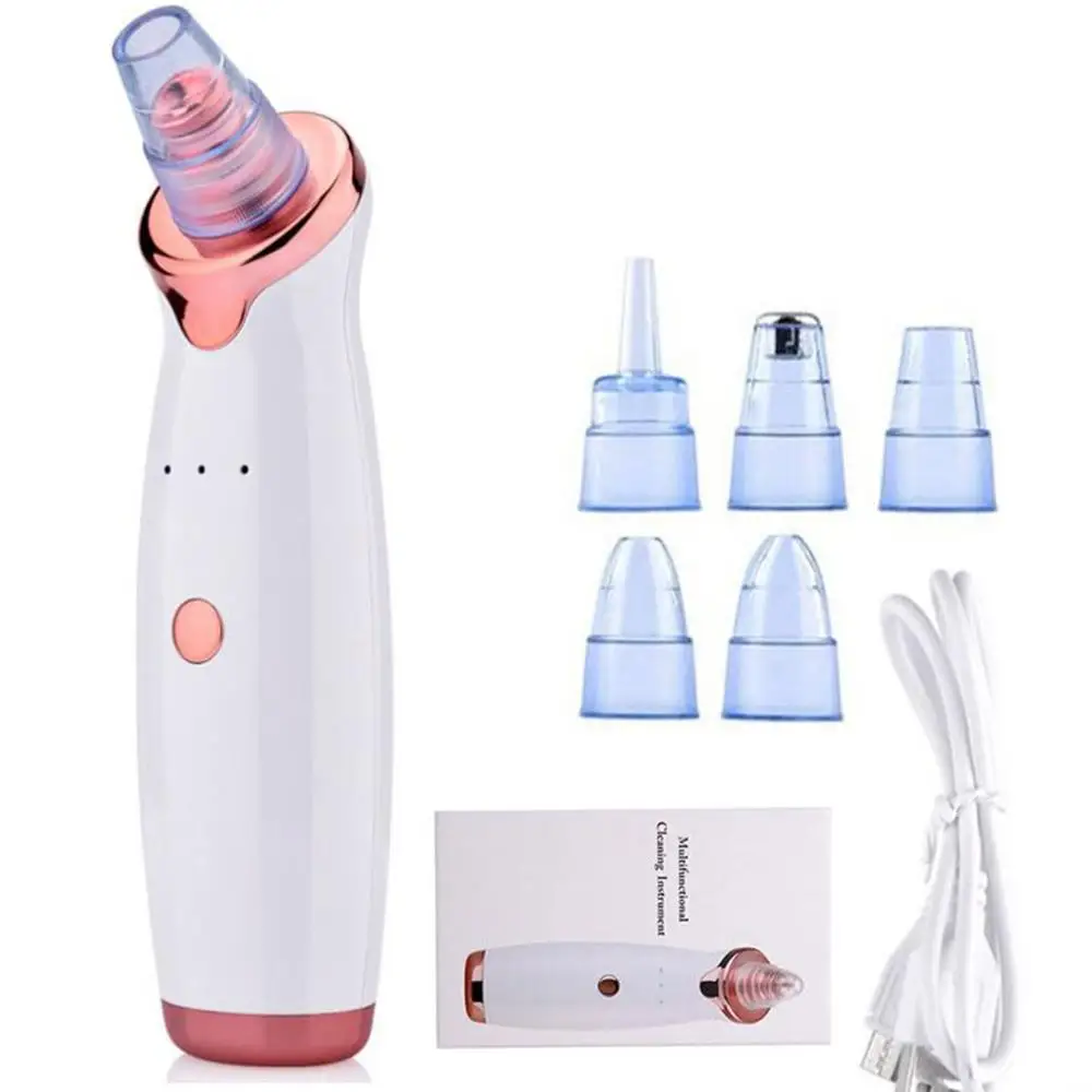 Blackhead Remover Face Deep Pore Cleaner Acne Pimple Removal Vacuum Suction Facial SPA Diamond Beauty Tool Skin Care, Pink, white
Blackhead Remover Face Deep Pore Cleaner Acne Pimple Removal Vacuum Suction Facial SPA Diamond Beauty Tool Skin Care, Pink, white