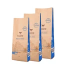 Factory Price Packaging Square Bottom Laminated Coffee Beans High Quality Paper Bag