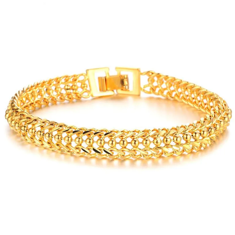 Gold bracelet design in dubai high quality women gold hand chain bracelet, Gold color
Gold bracelet design in dubai high quality women gold hand chain bracelet, Gold color