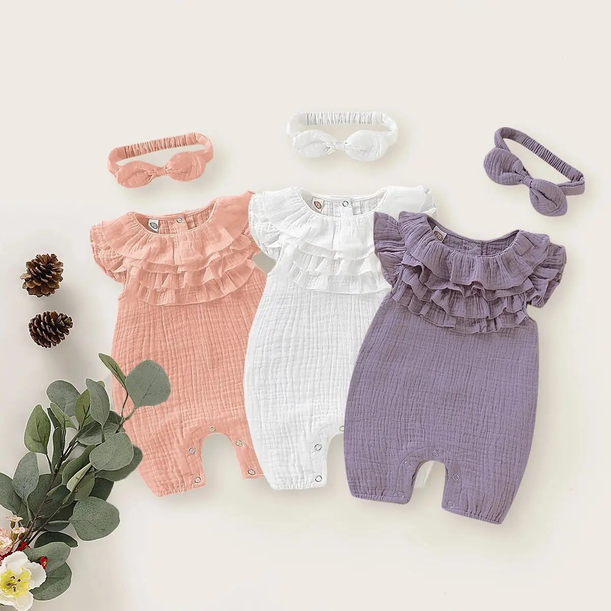 2020 new Spring Autumn hot style solid color sleeveless lace girls baby one piece dress baby rompers for wholesale, As pic shows, we can according to your request also
2020 new Spring Autumn hot style solid color sleeveless lace girls baby one piece dress baby rompers for wholesale, As pic shows, we can according to your request also