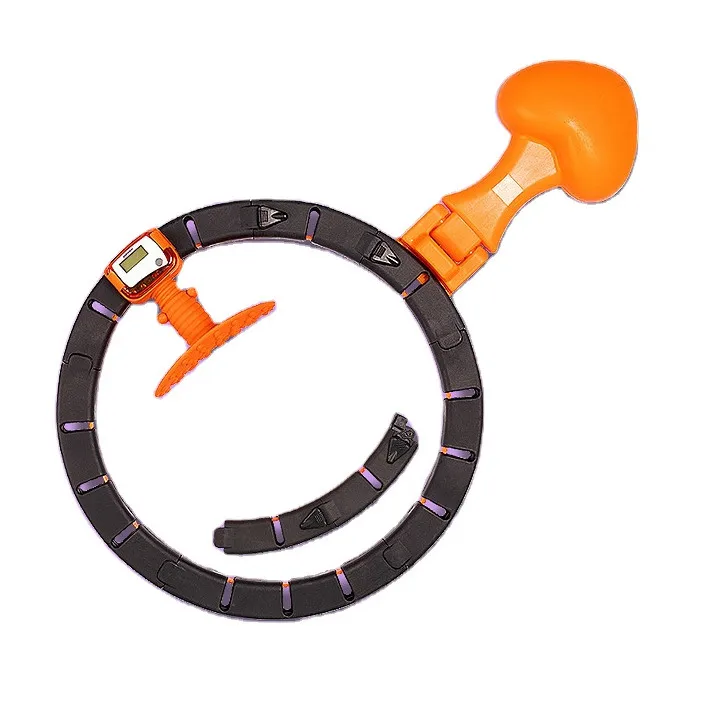 Adjustable Body Building Weight Loss Hula Ring Detachable Smart Weighted Hula Hoops, Orange
Adjustable Body Building Weight Loss Hula Ring Detachable Smart Weighted Hula Hoops, Orange