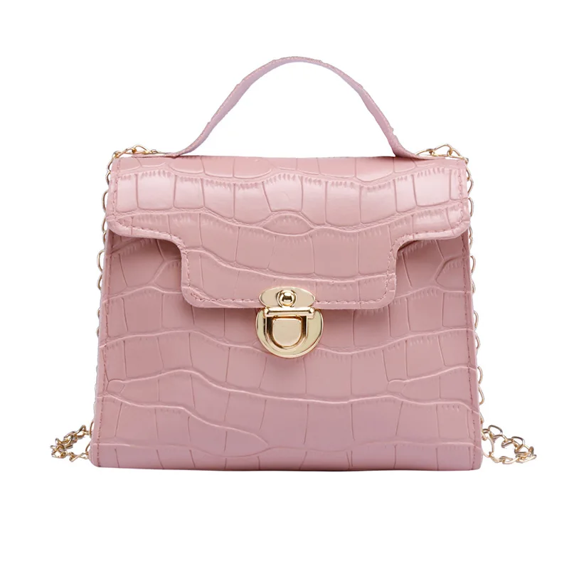 Versatile crocodile texture portable small square bag 2021 new simple chain One Shoulder Messenger Bag, Customizable
Versatile crocodile texture portable small square bag 2021 new simple chain One Shoulder Messenger Bag, Customizable
