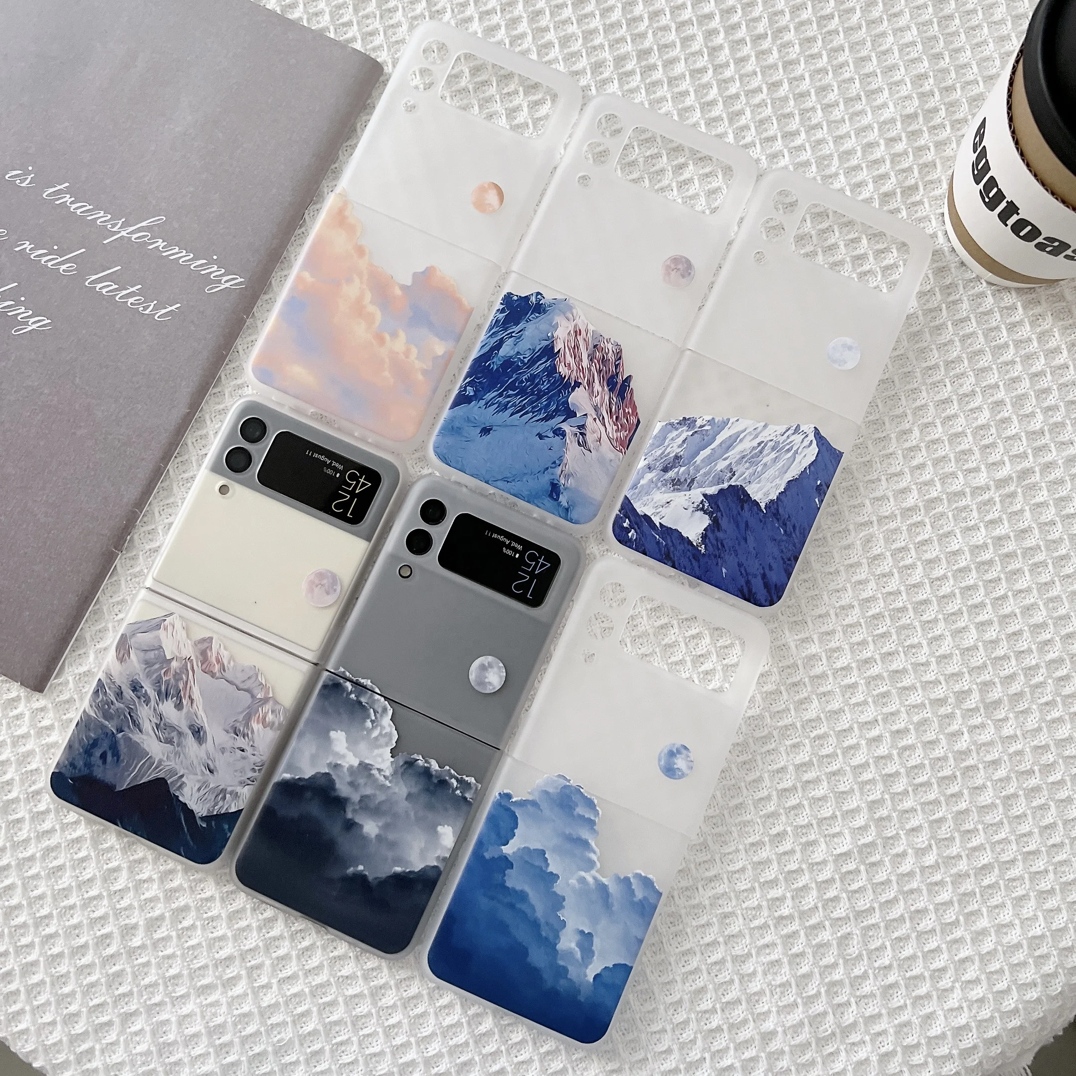 landscape scenery mobile phone case for Samsung z flip 2 case frosted transparent pc casing for Samsung z flip 3
landscape scenery mobile phone case for Samsung z flip 2 case frosted transparent pc casing for Samsung z flip 3