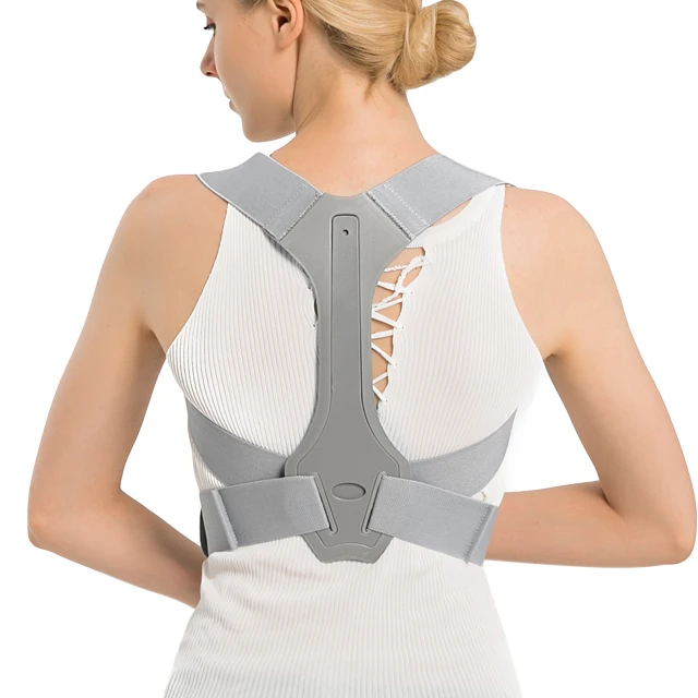 Adjustable Back Therapy Posture Corrector Clavicle Back Brace Support Shoulder Belt, Black
Adjustable Back Therapy Posture Corrector Clavicle Back Brace Support Shoulder Belt, Black