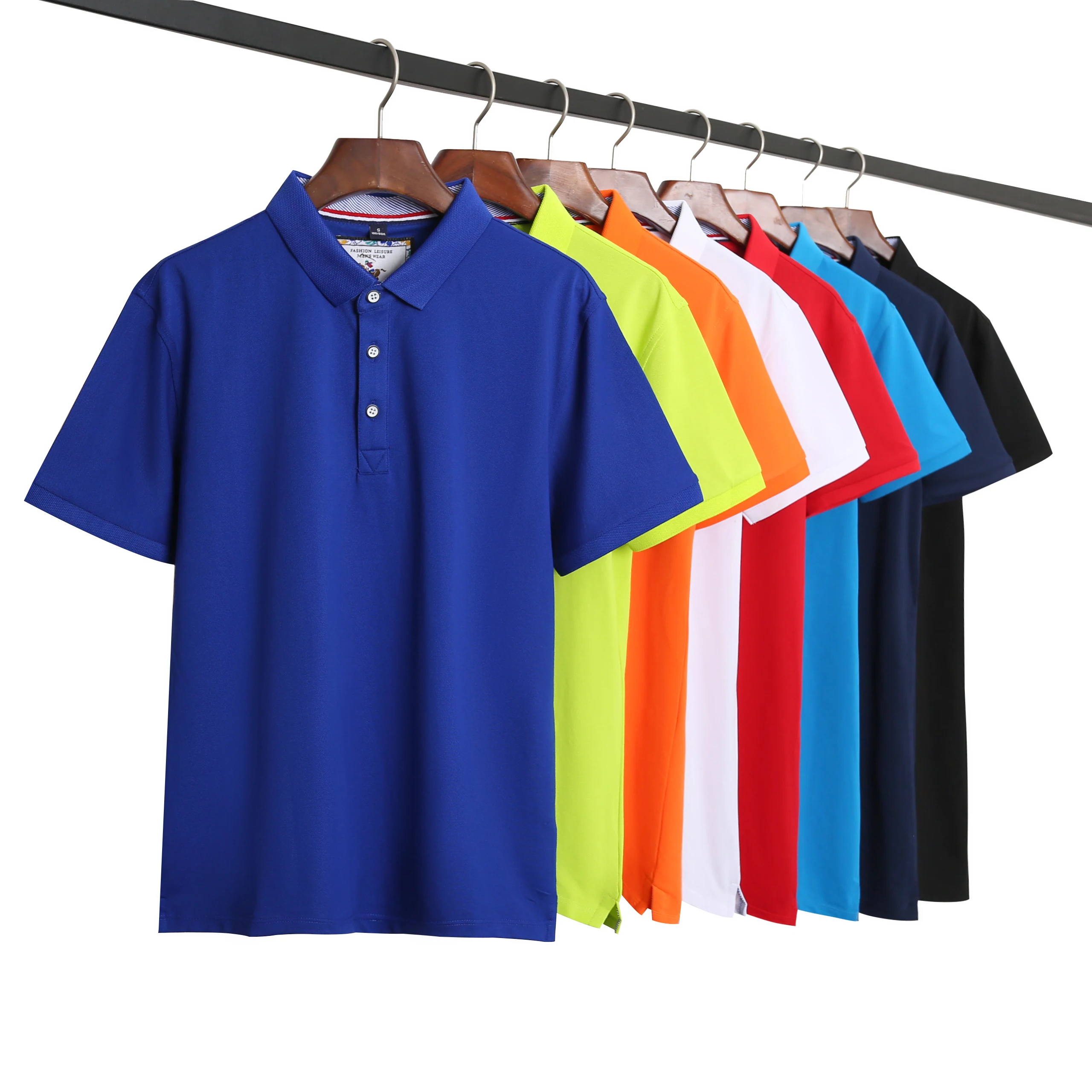Premium 90% Cotton Multi Color Polo Style Solid Color Men's Short-sleeved Polo Shirts
Premium 90% Cotton Multi Color Polo Style Solid Color Men's Short-sleeved Polo Shirts