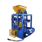 qt4-24 semi automatic foam concrete cement block solar panel making machine china
