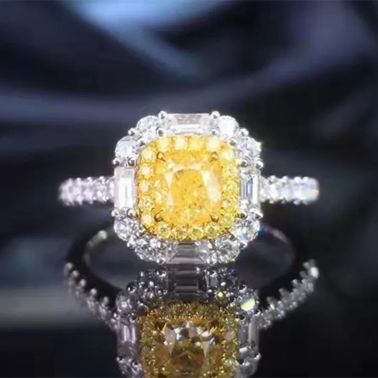 minimalist elegant diamond ring jewelry wholesale 18k gold 0.525ct natural yellow diamond ring for women
minimalist elegant diamond ring jewelry wholesale 18k gold 0.525ct natural yellow diamond ring for women