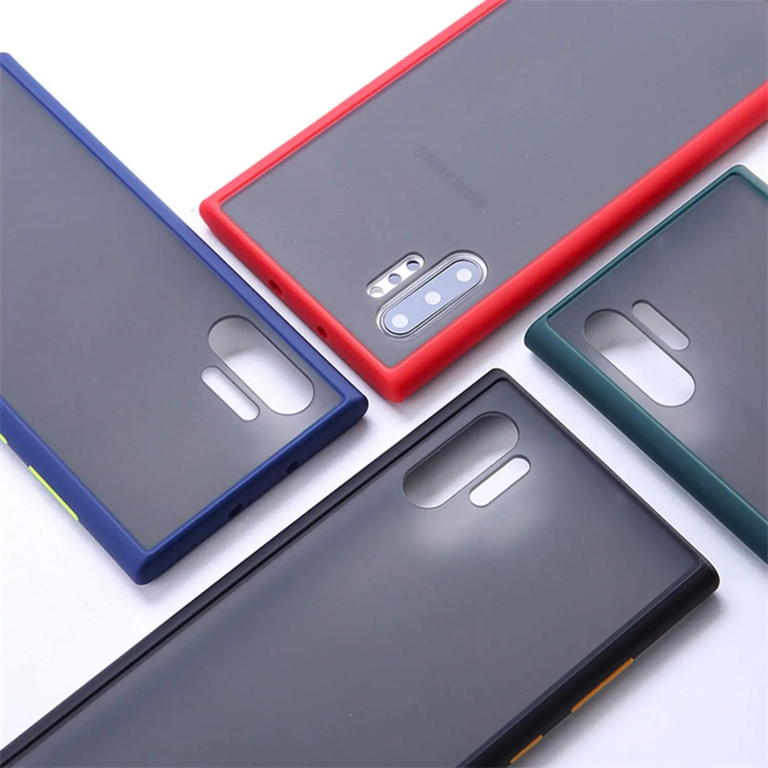 TPU Frame Bumper Full Cover Matte Transparent Pc Hard Back case for samsung A10 20 3050 70 80funda coque
TPU Frame Bumper Full Cover Matte Transparent Pc Hard Back case for samsung A10 20 3050 70 80funda coque