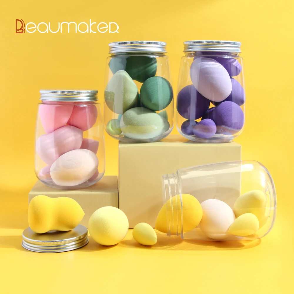 Beaumaker Best Selling Private Label Professional Latex Free Bottle 7pcs Packed Droplet Olive Gourd Type Makeup Sponge
Beaumaker Best Selling Private Label Professional Latex Free Bottle 7pcs Packed Droplet Olive Gourd Type Makeup Sponge