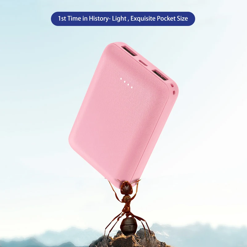 2020 Trending Product Mini Power Bank , 5000Mah Power bank Universal Ultra thin Powerbank - ANKUX.COM