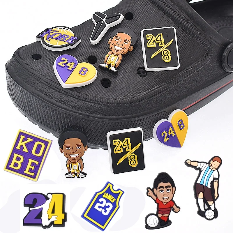 kobe croc charms sports basketball team croc dunk shoe charms wholesale soft PVC shoes decoration accessories, As pictures
kobe croc charms sports basketball team croc dunk shoe charms wholesale soft PVC shoes decoration accessories, As pictures