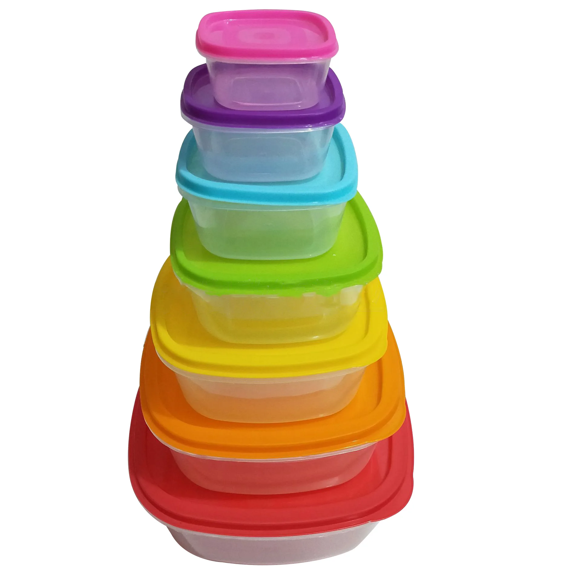 Fast Delivery Keep Food Fresh Crisper for Daily Department Stores Sets of 7 Plastic Food Containers Storage Boxes & Bins Square, As picture
Fast Delivery Keep Food Fresh Crisper for Daily Department Stores Sets of 7 Plastic Food Containers Storage Boxes & Bins Square, As picture