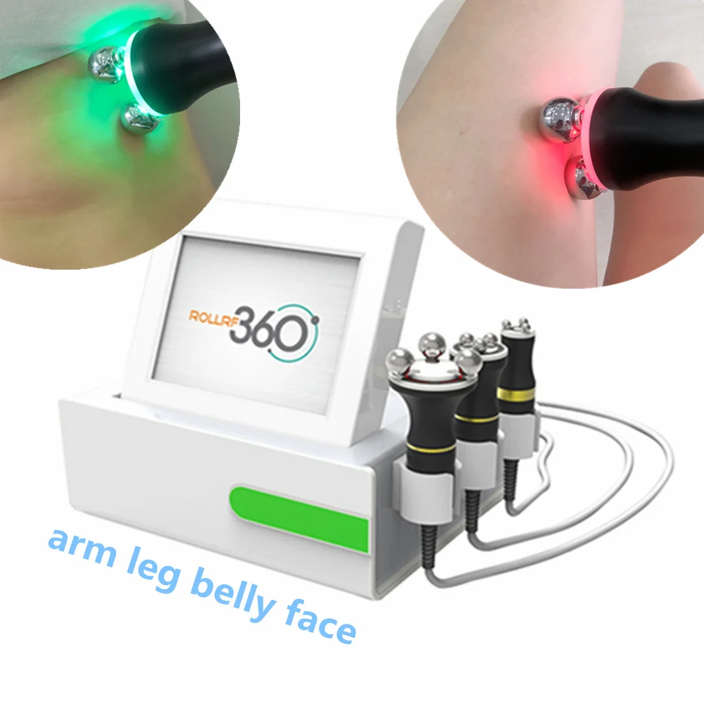 360 roller rf rotation radio frequency skin tightening beauty care led light therapy roll rf 360 rf machine
360 roller rf rotation radio frequency skin tightening beauty care led light therapy roll rf 360 rf machine