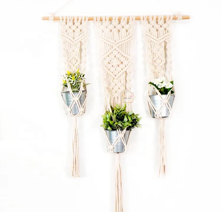 nautical 3 macrame plant hangers macrame plant hangers set macrame planta, Different colors
nautical 3 macrame plant hangers macrame plant hangers set macrame planta, Different colors