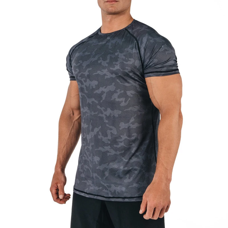 Top Selling Dry Fit Men Camouflage Fitness T Shirt Polyester Gym Clothing Sports Training Tops Workout Active Wear, Customized color
Top Selling Dry Fit Men Camouflage Fitness T Shirt Polyester Gym Clothing Sports Training Tops Workout Active Wear, Customized color