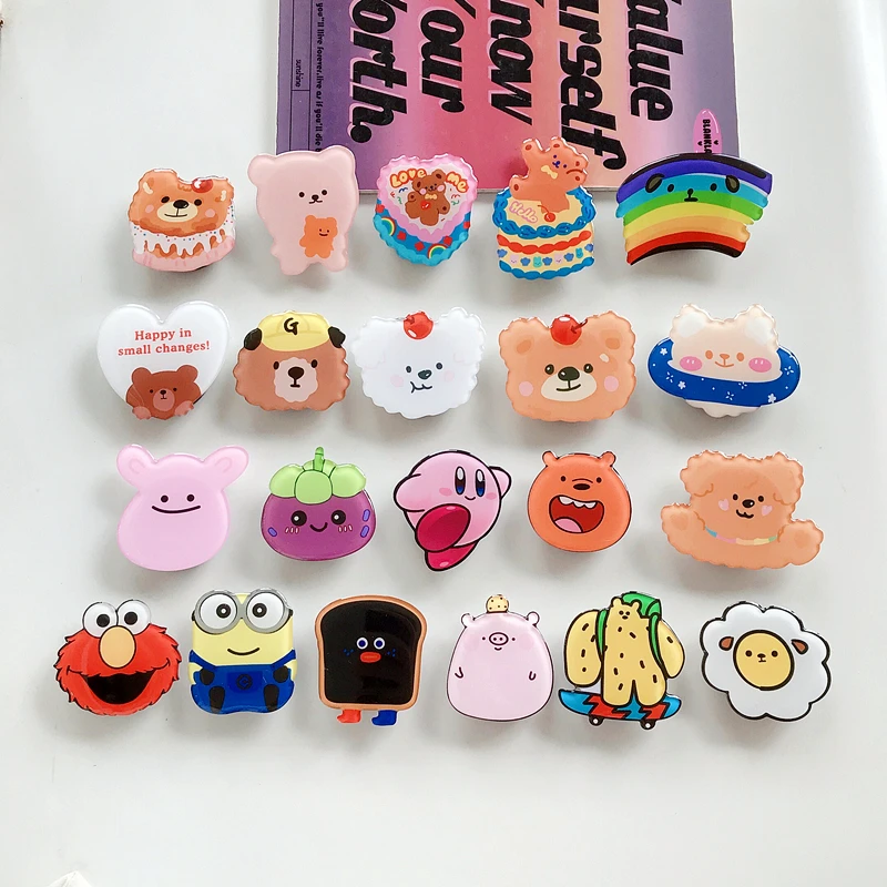 Korea cartoon Finger Ring Phone Stands Universal Mobile Phone for IPhone 11 huawei Xiaomi Samsung Holders Grip Expanding HolderK, Black / white / custom
Korea cartoon Finger Ring Phone Stands Universal Mobile Phone for IPhone 11 huawei Xiaomi Samsung Holders Grip Expanding HolderK, Black / white / custom