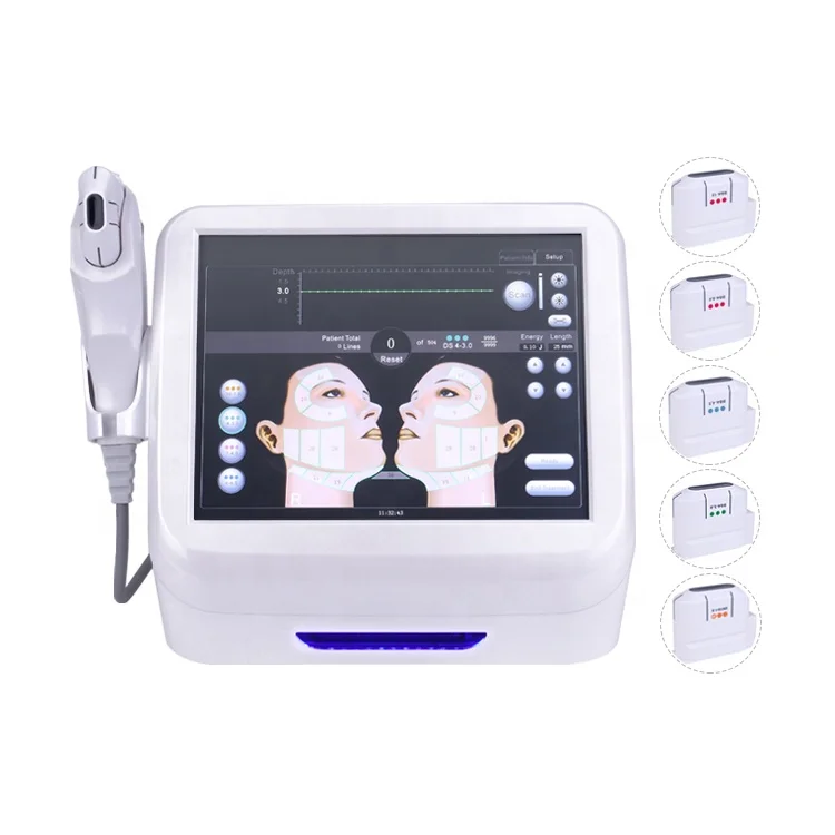 HIFU Ultrasound Hifu Face Lift Body Slimming Machine 5 Cartridges For Face Body, White
HIFU Ultrasound Hifu Face Lift Body Slimming Machine 5 Cartridges For Face Body, White