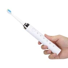 Bamboo shape men's travel set big sizes vibration sonic electric toothbrush