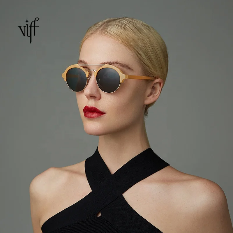 Round Plastic Sunglasses VIFF HP16516 Plastic Frame Small Round Sunglasses with Brown Lens
Round Plastic Sunglasses VIFF HP16516 Plastic Frame Small Round Sunglasses with Brown Lens
