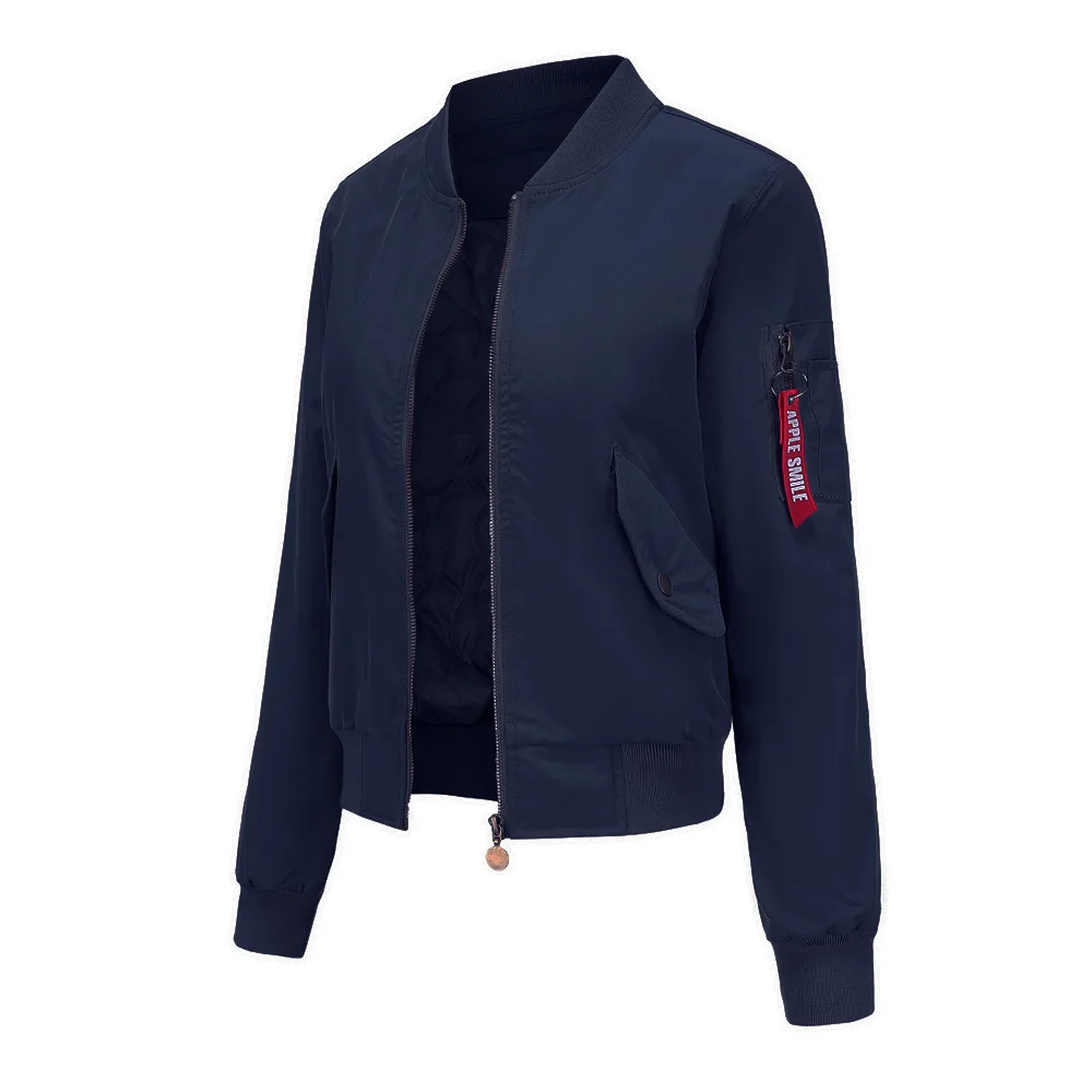 2021 Pilots Jacket Female Baseball Jacket Spring and Autumn Flight Suit Long Sleeve Plus Cotton Jacket Female
2021 Pilots Jacket Female Baseball Jacket Spring and Autumn Flight Suit Long Sleeve Plus Cotton Jacket Female