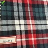 Hot selling Red and black plaid check cotton yarn dyed stock fabric