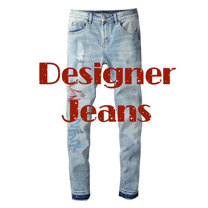 2022 new arrival Casual Vintage Breathable men designerJeans Stylish Men Plus Sized Men's amiry Jeans
2022 new arrival Casual Vintage Breathable men designerJeans Stylish Men Plus Sized Men's amiry Jeans