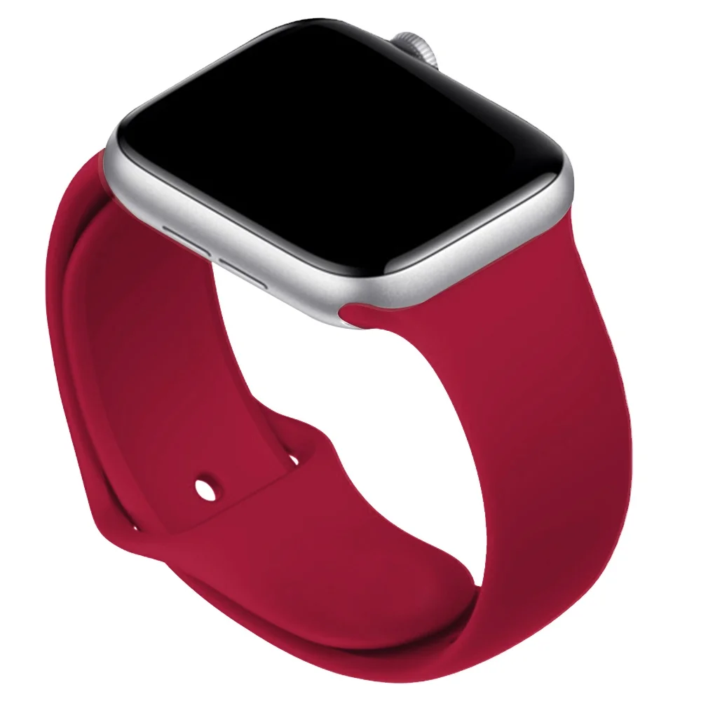 KeepWin Luxury Watch Band Fasion Silicone White Watch Band for Apple Series 3 4 5 6 7 SE 38 40 41 42 44 45 mm, Multi colors
KeepWin Luxury Watch Band Fasion Silicone White Watch Band for Apple Series 3 4 5 6 7 SE 38 40 41 42 44 45 mm, Multi colors