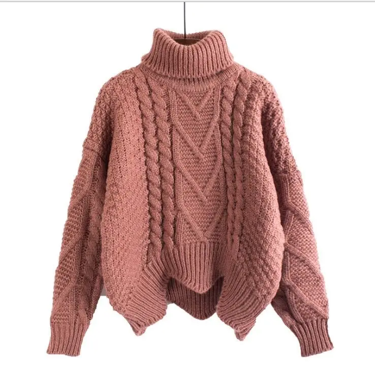 Winter thick short turn down collar sweetly lady woolen cable knitted woman sweater, Grey,deep grey,navy,bordeaux
Winter thick short turn down collar sweetly lady woolen cable knitted woman sweater, Grey,deep grey,navy,bordeaux