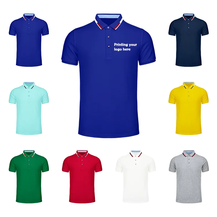wholesale blank plain golf polo shirt High Qualiy cotton mens polo shirts customized logo with embroidery printing, Customized color
wholesale blank plain golf polo shirt High Qualiy cotton mens polo shirts customized logo with embroidery printing, Customized color