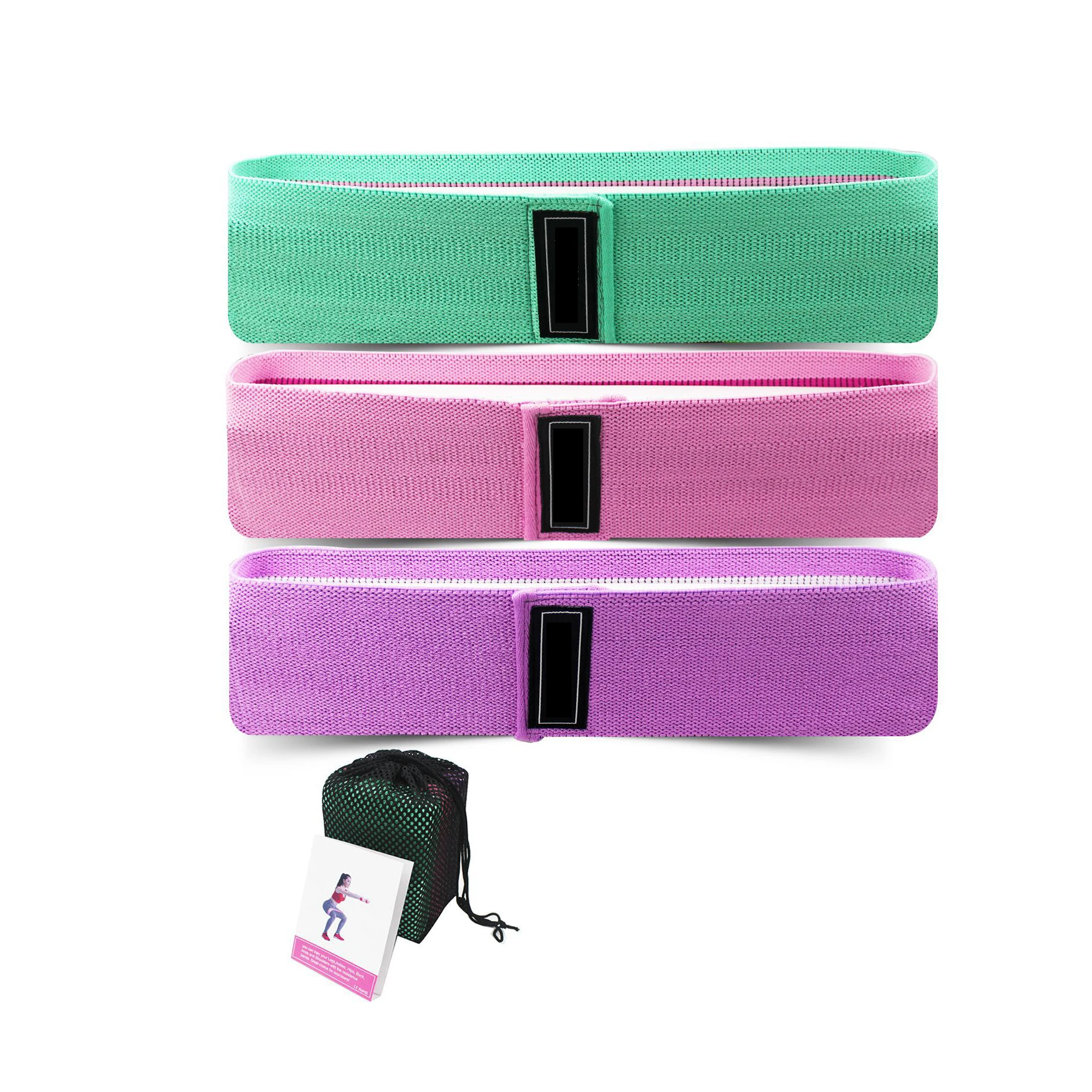 

China Supplier Yoga To Get In Shape Long Adjustable Hip Resistance Band, Customized color