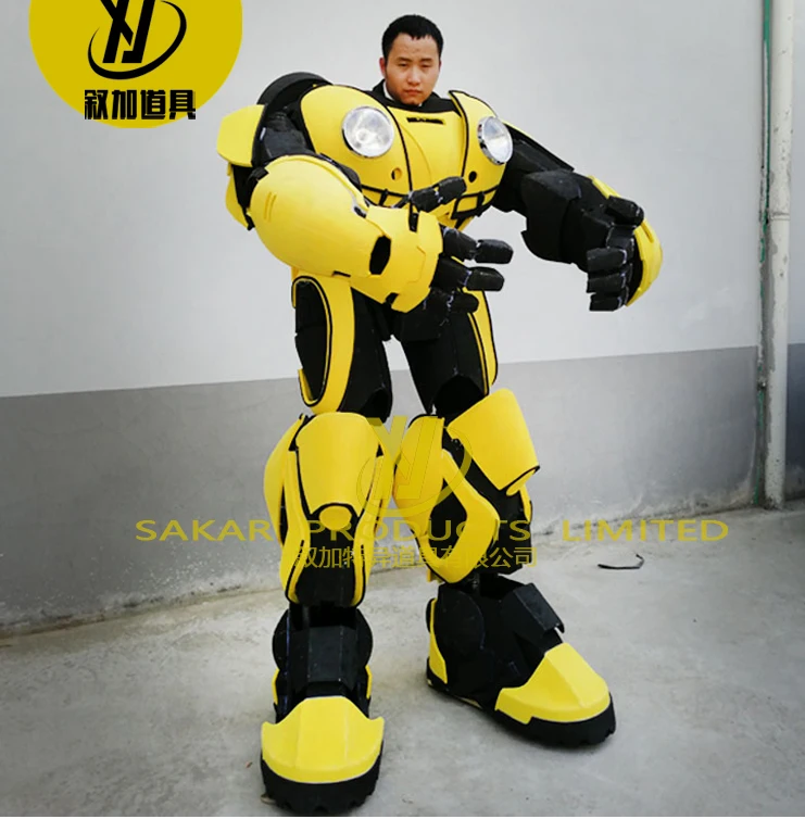Custom 3 M Tall Realistic Good Quality Super Robot Costume For Kids Party bumble bees robot suits cosplay adult
Custom 3 M Tall Realistic Good Quality Super Robot Costume For Kids Party bumble bees robot suits cosplay adult