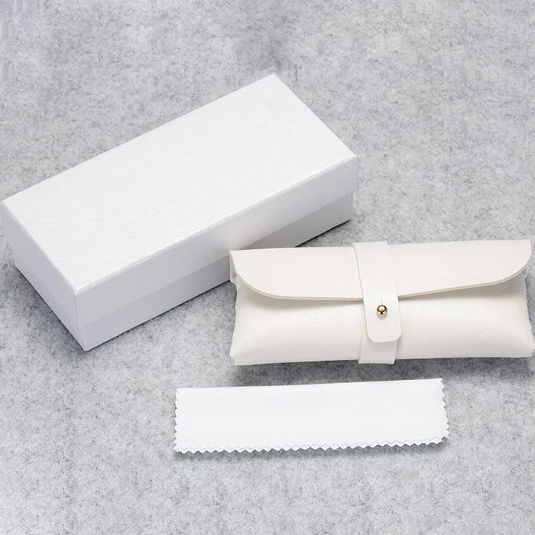 Novelty Reversible Sunglasses Leather Logo Custom Packaging Eyewear Box Designer Glasses Case, Black;white
Novelty Reversible Sunglasses Leather Logo Custom Packaging Eyewear Box Designer Glasses Case, Black;white