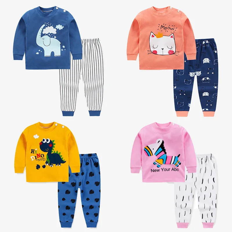 wholesale autumn high quality children's underwear set 100% pure cotton two-piece girls kid pajamas clothes
wholesale autumn high quality children's underwear set 100% pure cotton two-piece girls kid pajamas clothes