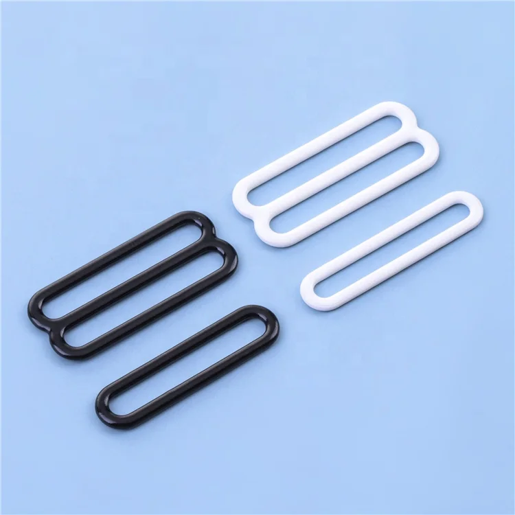 Bra Ring And Slider Iron Hooks Strap Nylon Coated Underwire Plastic Adjustable Shoulder Buckles Underwear Accessories
Bra Ring And Slider Iron Hooks Strap Nylon Coated Underwire Plastic Adjustable Shoulder Buckles Underwear Accessories